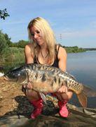 girls fishing